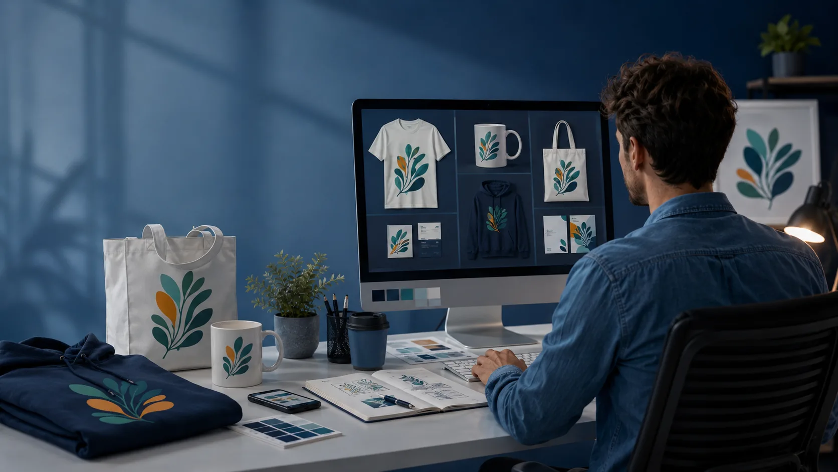 Merch & Apparel Printing service visual 3