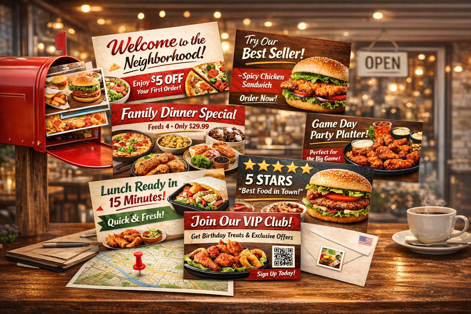 Restaurant Postcard Mailing Ideas That Bring New Customers