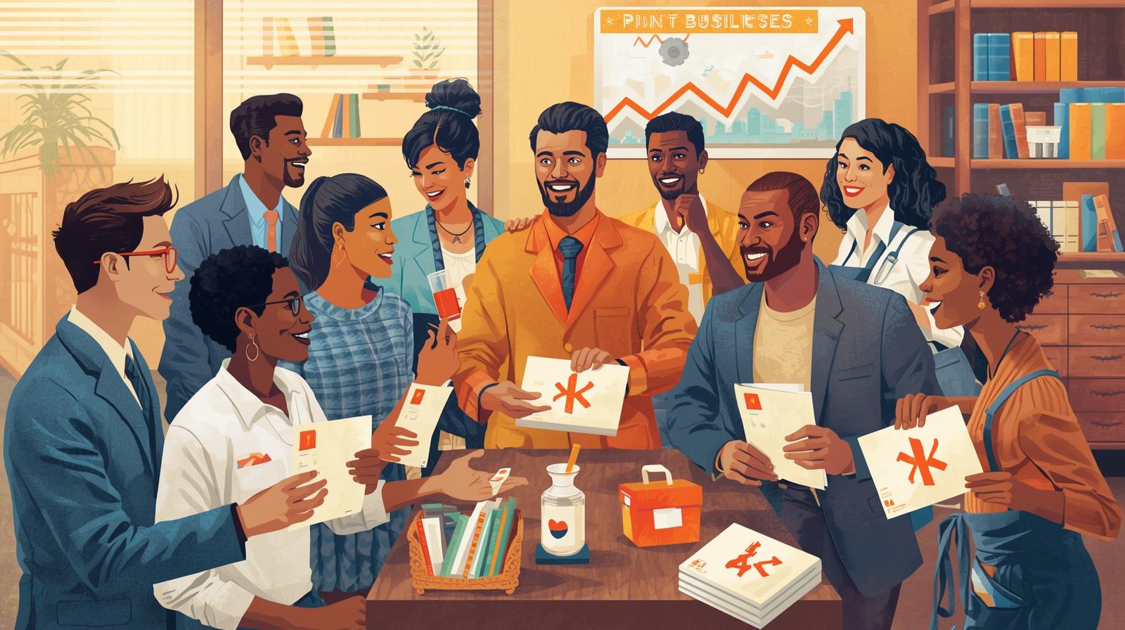 How Postcard Marketing Helps Small Businesses Grow in the USA